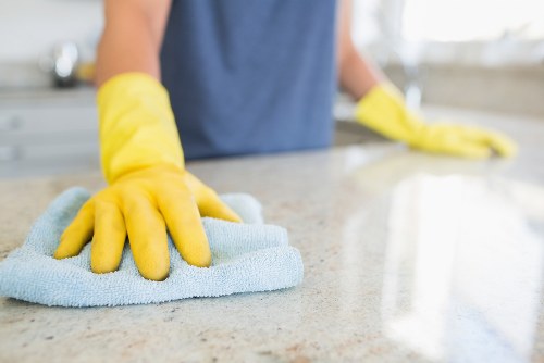 Low-moisture carpet cleaning for a Teddington business interior